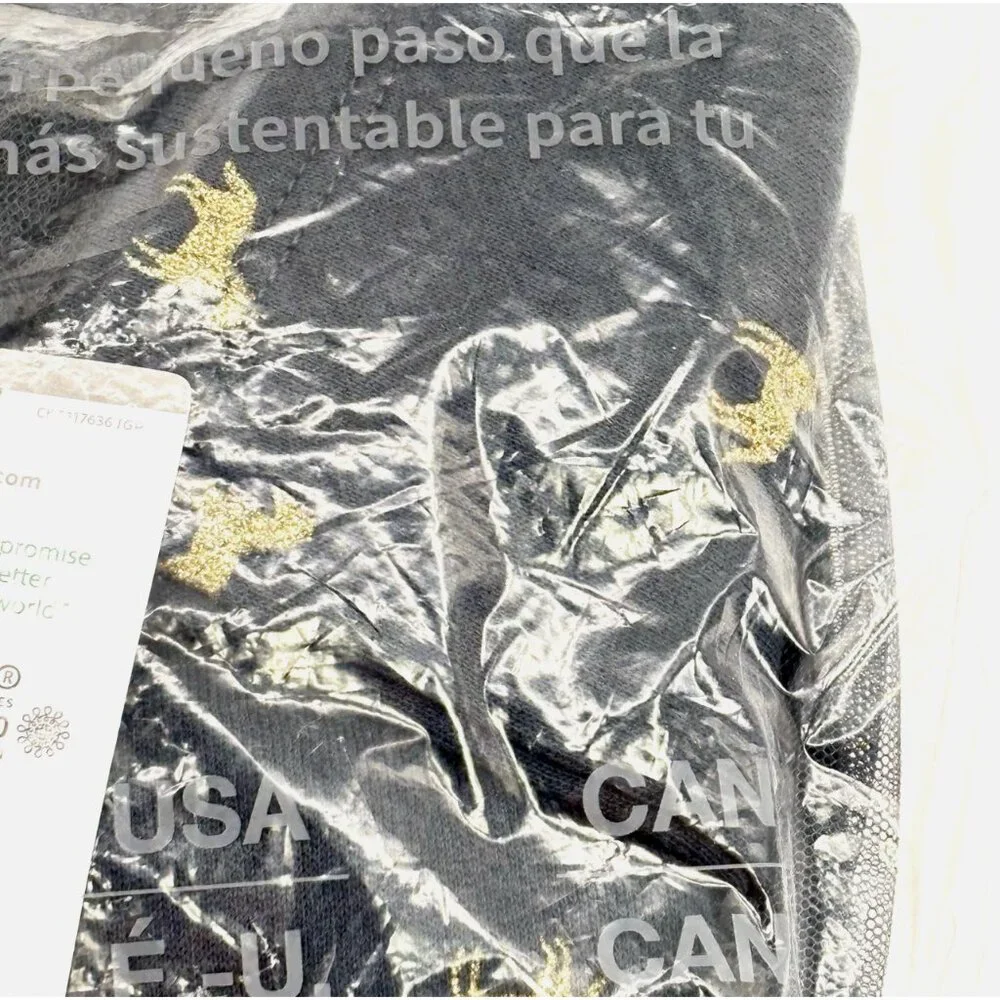 CARTER'S Girls 3T Peplum 2-Piece Top/Leggings Outfit Navy/Gold Horses Tutu NWT